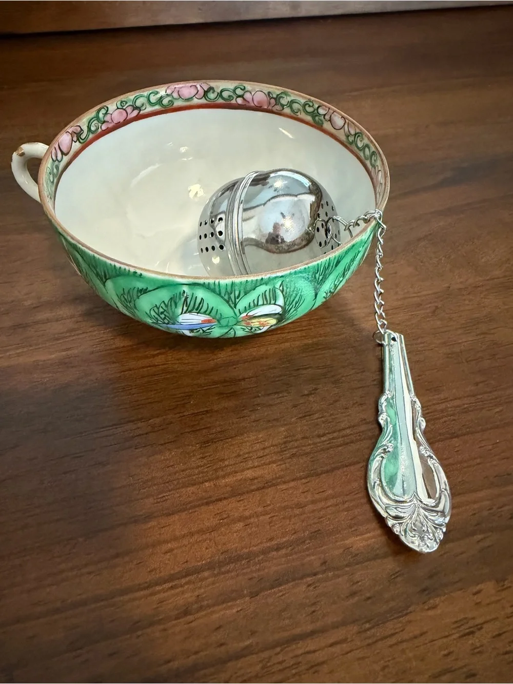 Upcycled Silverware Tea Infuser